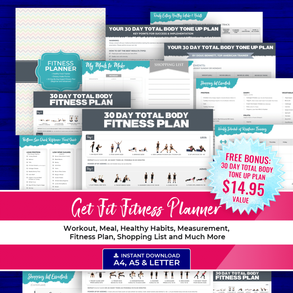 30 day total body fitness plans